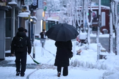 "내일 출퇴근 때 조심하세요"…전국에 비바람·눈보라 강타