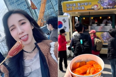 "한국 탄핵 집회서 핫도그·떡볶이가 공짜"…대만 배우 논란