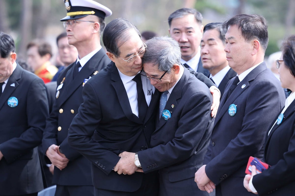 [포토] 韓 일본 npb 토토사이트, 서해 수호 장병 55인 추모