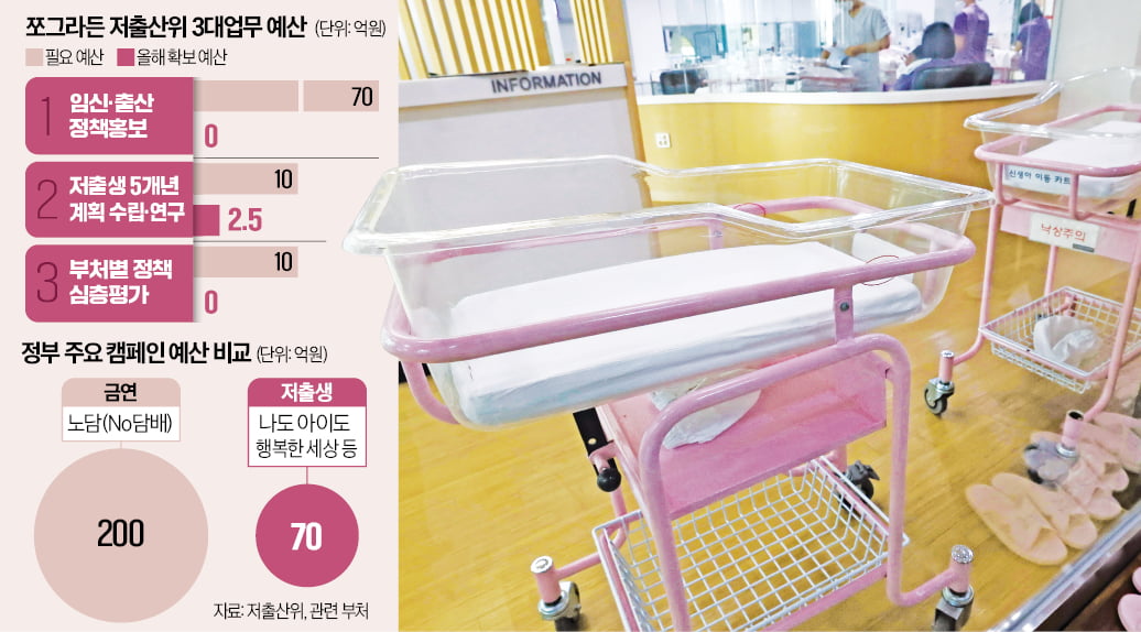 사설토토 홍보예산 '0원'…출생률 높일 '골든타임' 날릴 판