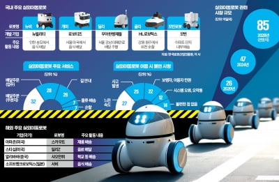 "미인증 로봇, 차도로 못 달려"…이동로봇 주행·운용 기준 나온다 [긱스]