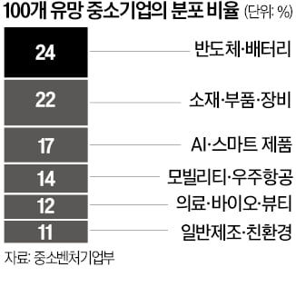 100개 유망 중소기업…'중견기업 꿈나무' 됐다