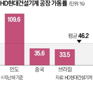 HD현대건설기계 "인도가 효자"…2030년 점유율 1등 넘본다