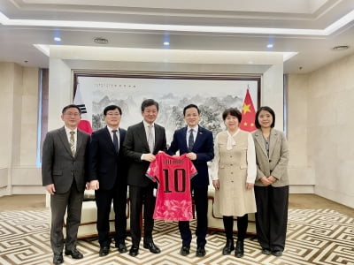 정몽규 HDC그룹 회장, 주한 중국대사와 협력 논의