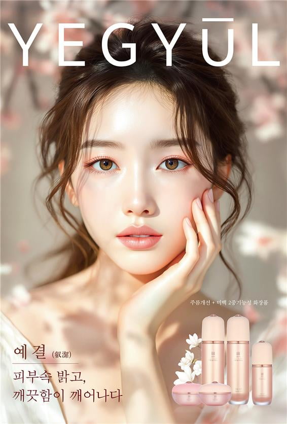 10가지 한방 성분에 상황버섯까지…미백·주름 잡는 신제품 ‘예결’ 출시
