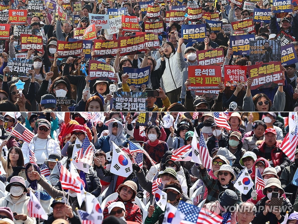 "복귀" vs "파면"…'운명의 주' 앞두고 총력전