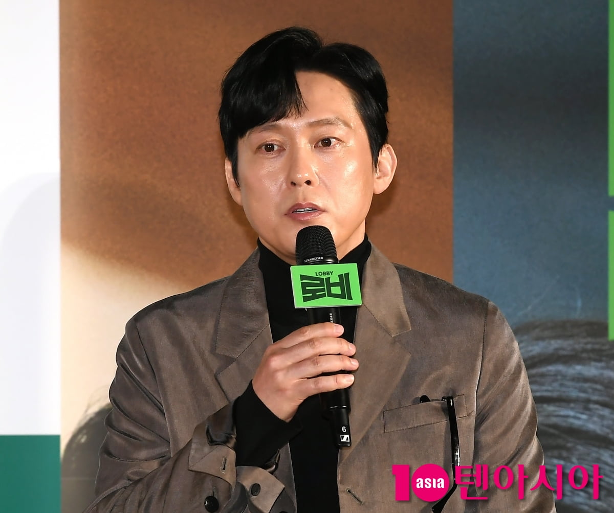 박병은, 인간 하정우의 여유러움과 유머러스한 영화 같이해서 좋았다[TEN포토]