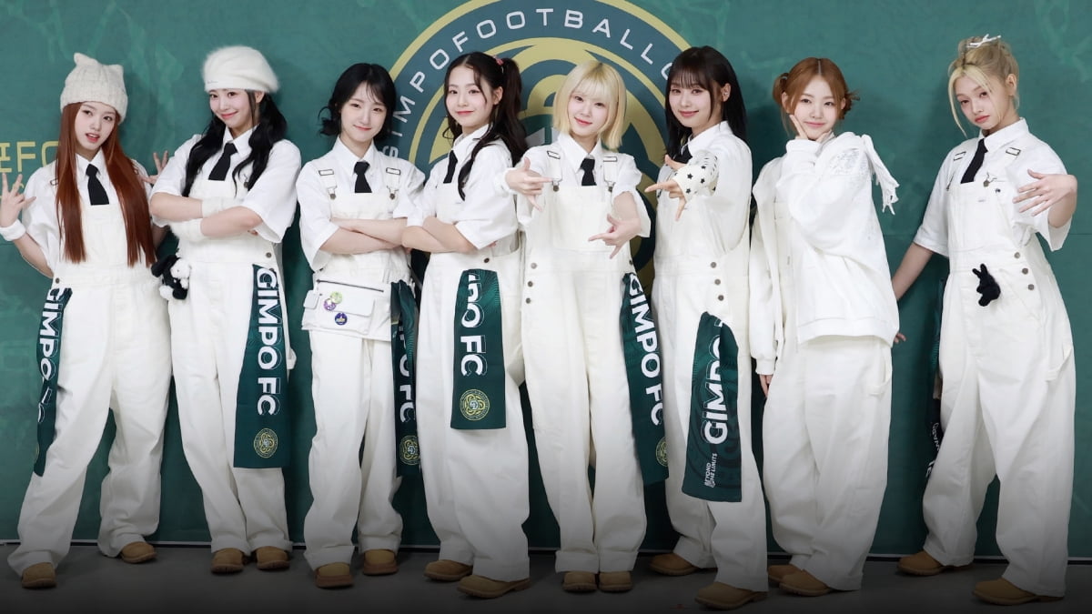 유니스(UNIS) 출격! 축구장에 퍼진 상큼 에너지[TV10]