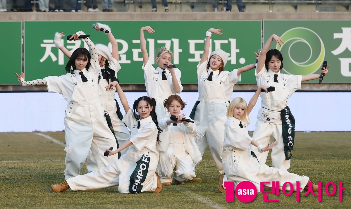 유니스, 오늘은 우리가 승리의 요정들[TEN포토+]