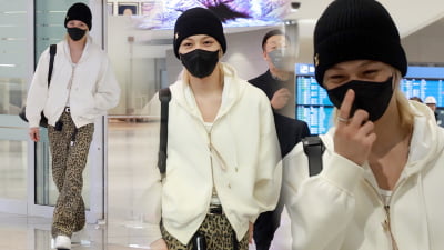 [4K] Felix is back from Paris! Perfect airport fashion!