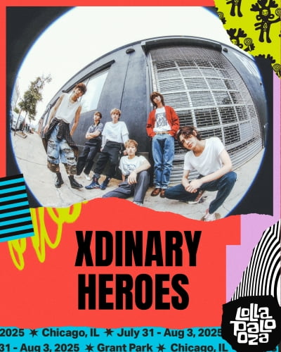 Xdinary Heroes to Rock Lollapalooza Chicago 2025 Lineup