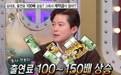 김대호, 퇴사 후 출연료 150배 올라…"광고 러브콜 多" ('라스')