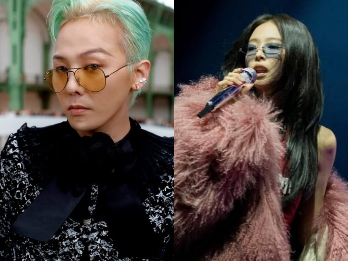 가수 지드래곤, 제니/사진=지드래곤 SNS, 제니 SNS