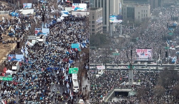 尹 선고 앞두고 탄핵 찬반 집회 총력…헌재엔 팩스 폭탄