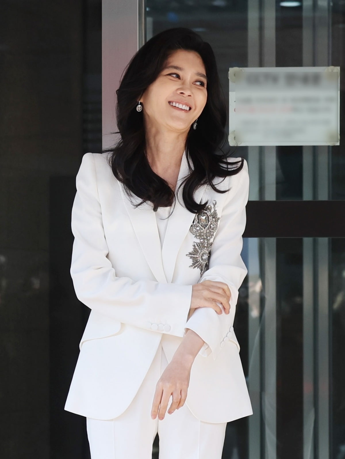지난해 주토토사이트 슈어맨회에 참석한 이부진 사장 / 사진=뉴스1