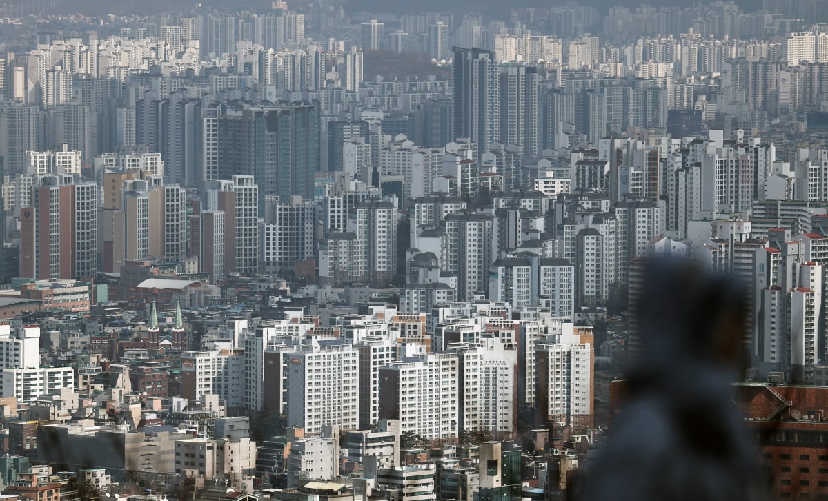 남산에서 바라본 서울 도심 카지노 미국 단지 모습. 사진=뉴스1