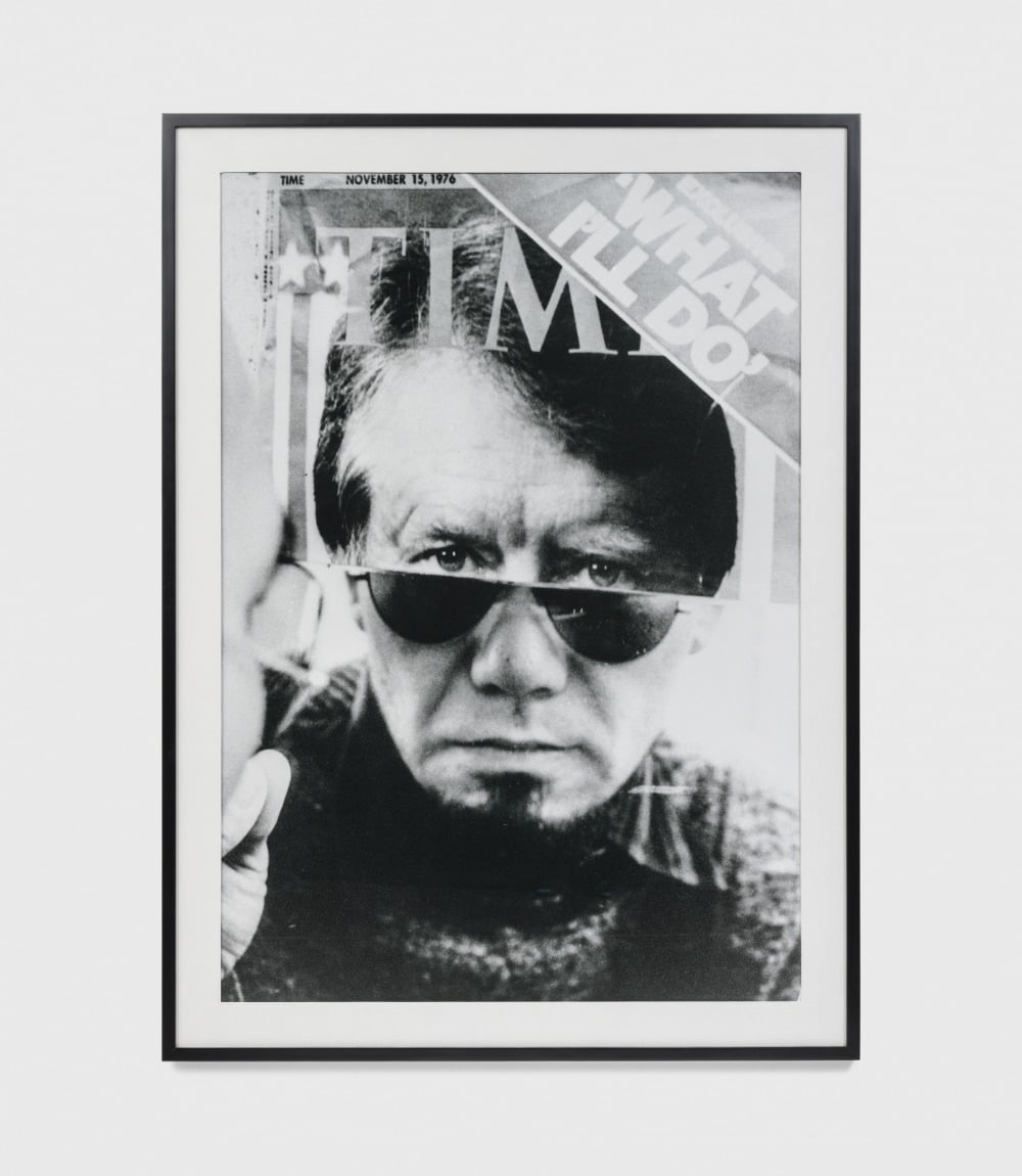 곽덕준, 카터와 곽, 1977, C-프린트, 150 × 105 cm