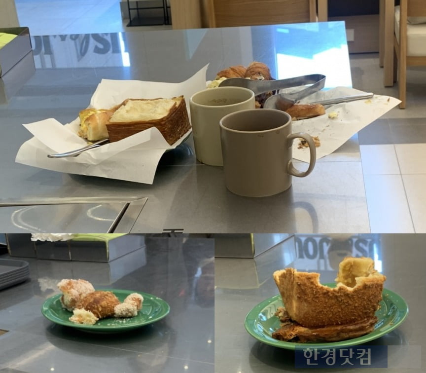 뚜레쥬르 빵 뷔페/사진=유지희 기자