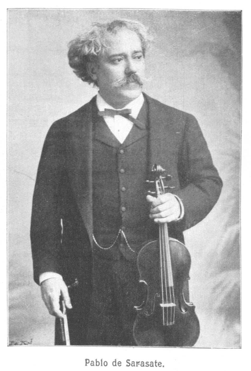 파블로 데 사라사테(Pablo de Sarasate, 1844-1908).