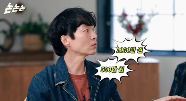 연예인 성상납을 폭로하는 신정환. / 사진=유튜브 채널 ‘논논논’
