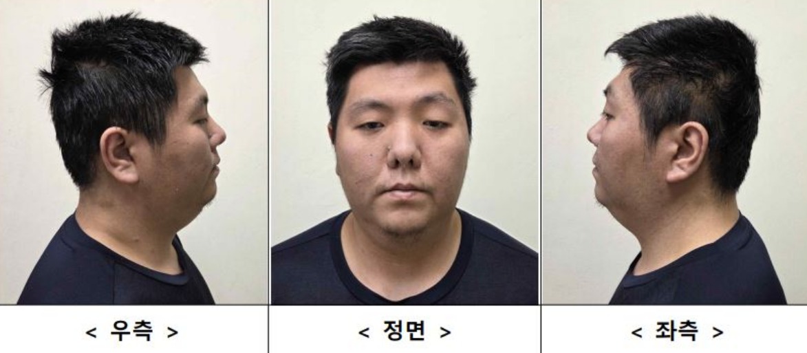 서울경찰청은 29일 서울청 홈페이지를 통해 살인 혐의를 받는 1992년생 김성진의 얼굴과 이름, 나이를 공개했다. / 서울경찰청 제공