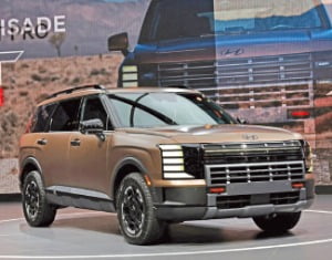 현대자동차﻿ 대형 스포츠유틸리티차량(SUV) ‘디 올 뉴 팰리세이드’﻿. /로이터연합뉴스
