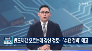 반도체값 오르는데 감산 검토...'수요 절벽' 예고