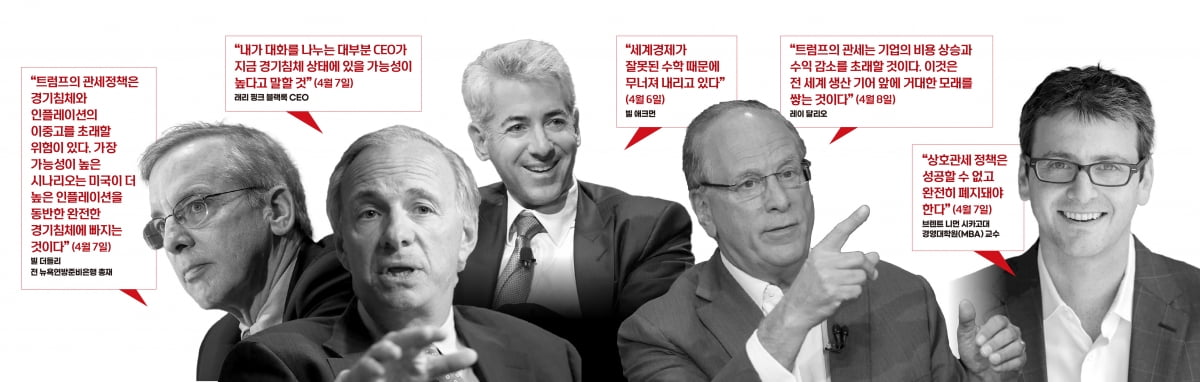 "잘못된 수학에 경제 무너져" 월가도 분노한 관세폭탄[트럼프 쇼크]