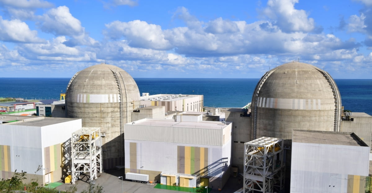 대우건설이 시공한 신월성 원자력 발전소 전경. 사진=대우건설