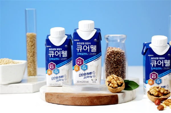 현대약품, 환자 맞춤형 균형 영양식 '큐어웰 고소한맛' 선봬