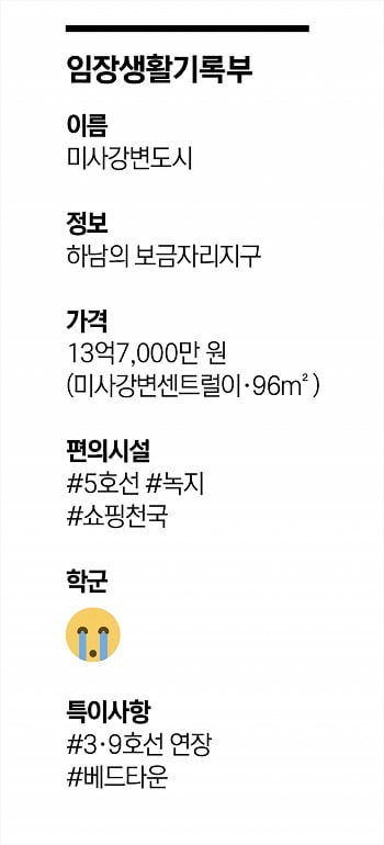 창 열면 한강, 문 열면 서울…미사강변도시의 매력