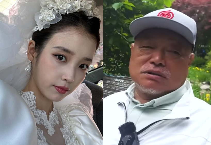 아이유(왼쪽)와 김흥국. 사진=아이유 인스타그램, 유튜브 김흥국TV