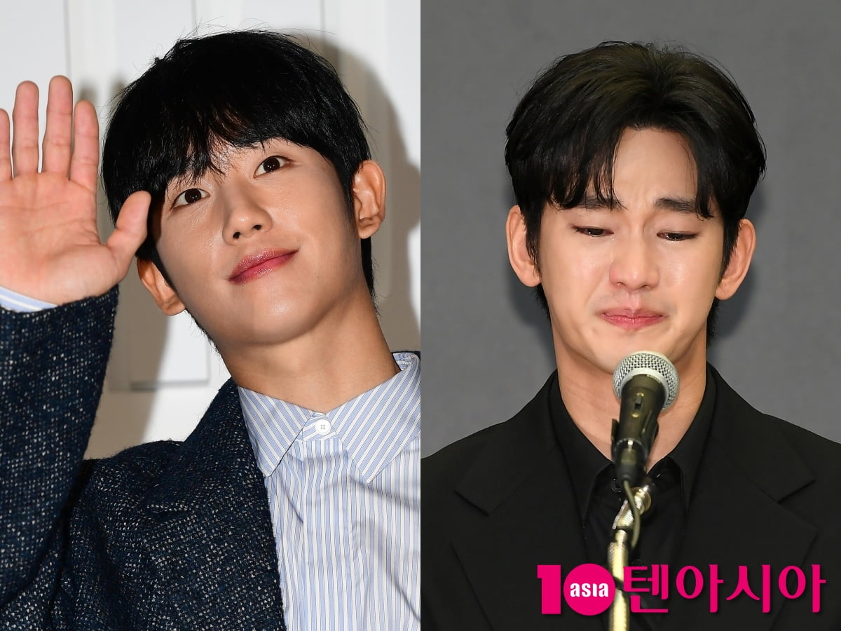 배우 정해인, 김수현/사진=텐아시아 사진DB