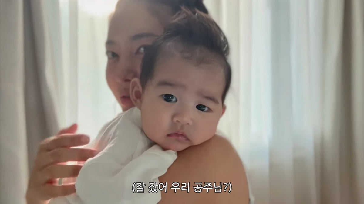 '미국 국적 보유' 김윤지, 9개월 딸에 벌써 영어 조기교육…"평소 익숙해지게"('ns윤지')
