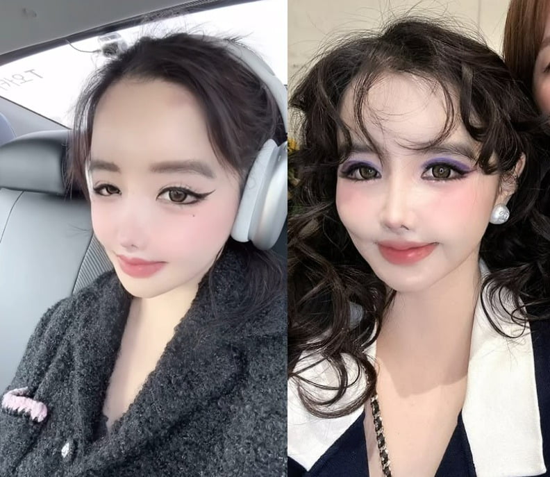 4일 올린 영상(완), 11일 올린 사진(오)/사진=박봄 SNS