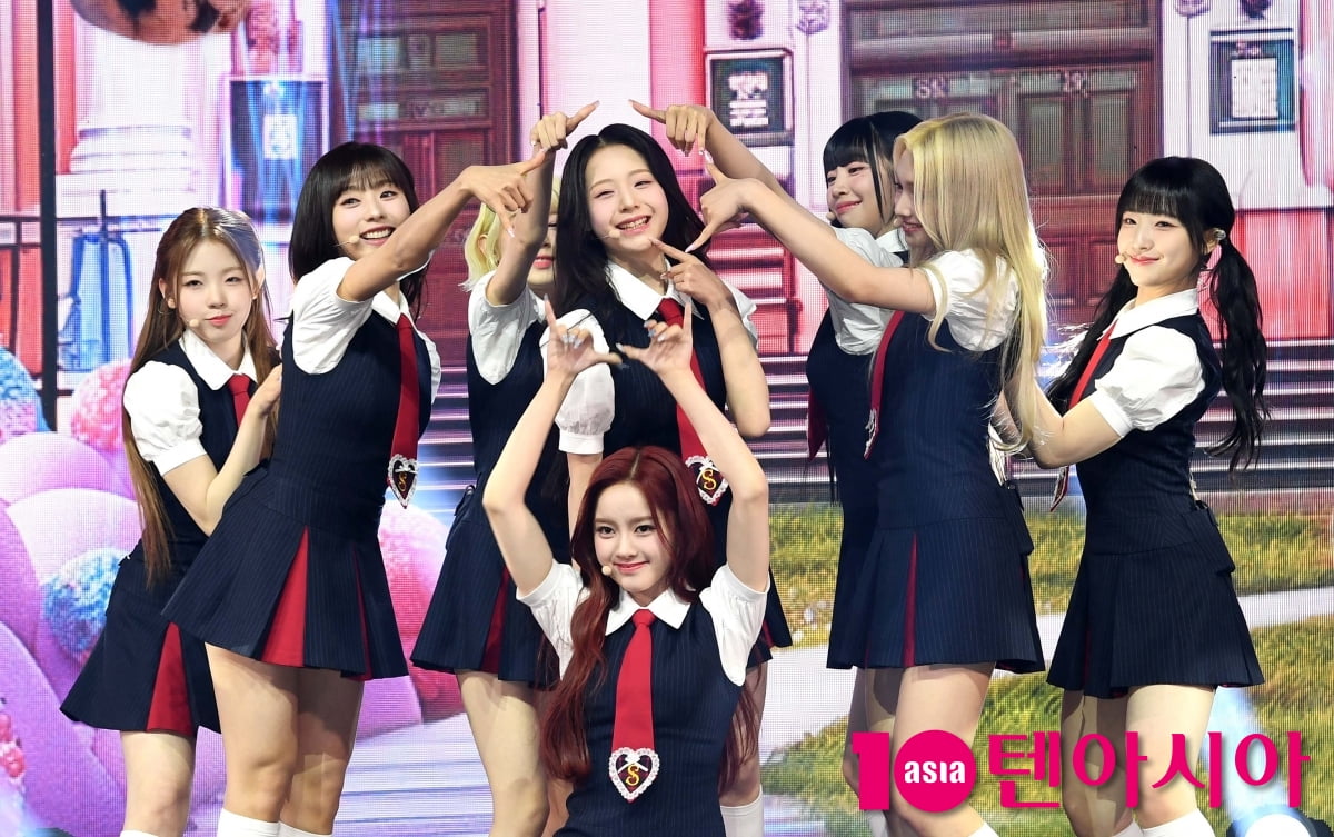 유니스, 달콤하고 매운 스위시 무대[TEN포토+]