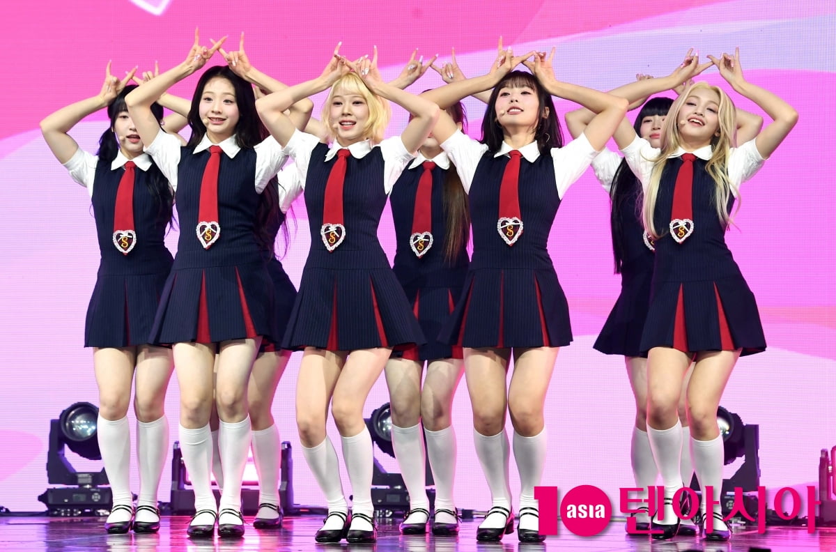 유니스, 달콤하고 매운 스위시 무대[TEN포토+]