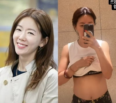 '11kg 감량' 안선영, 대국민 약속 걸었다…"한 달 안에 식스팩 가져올게"