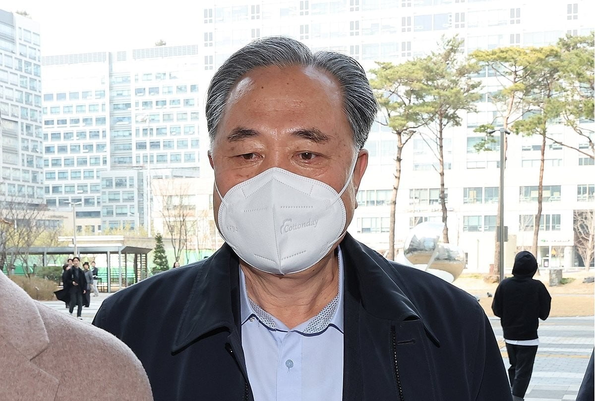  박차훈 전 중앙회 회장, 1심 선고 공판 출석/사진=연합뉴스