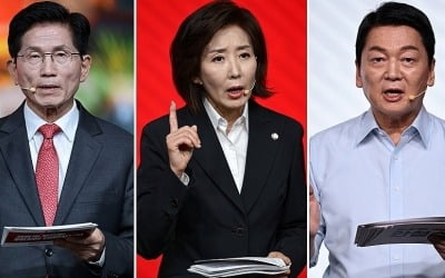 국민의힘 경선 '4강' 여론조사 시작…주자들 표심잡기 총력전