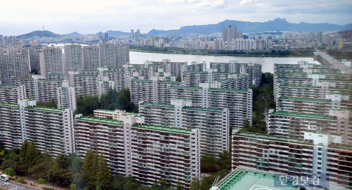 서울 송파구 '잠실주공5단지' 모습. 사진=한경DB