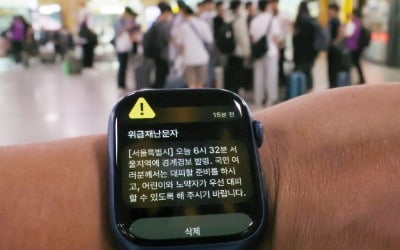 '삐-삐-' 21만 번 울렸다…재난문자 20년 주년 맞아