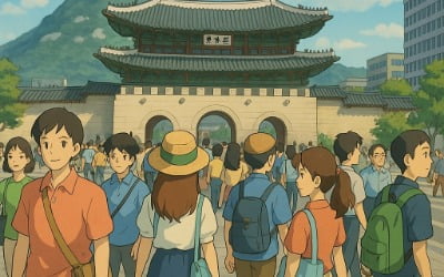 60대도 푹 빠졌다더니…'지브리풍' 그림 들고 몰려간 곳이