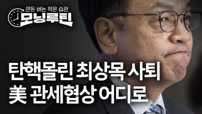 탄핵 몰린 최상목 전격 사퇴…韓美 '2+2 관세협상' 어디로