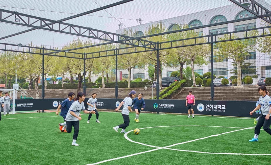 인하대학교, 풋살·피클볼·테니스 스포츠파크 조성! 젊음과 열정의 중심지로 도약