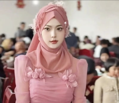 "AI 이미지 아냐?"…신부 미모 때문에 뜻밖의 논란