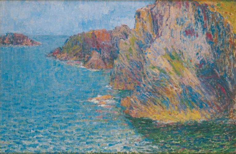 평온한 바다(1901). 모네의 화풍과도 비슷한 그림이다. 