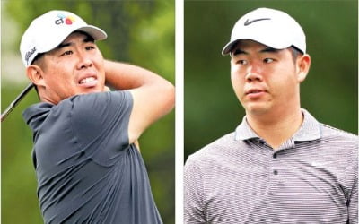 오락가락 날씨에…미소 지은 안병훈, 웃지 못한 김주형