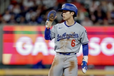 다저스 김혜성, MLB 첫 도루…한국인 12번째