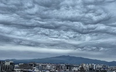 "한라산 폭발한 줄"…제주 하늘 뒤덮은 '악마 구름'의 정체